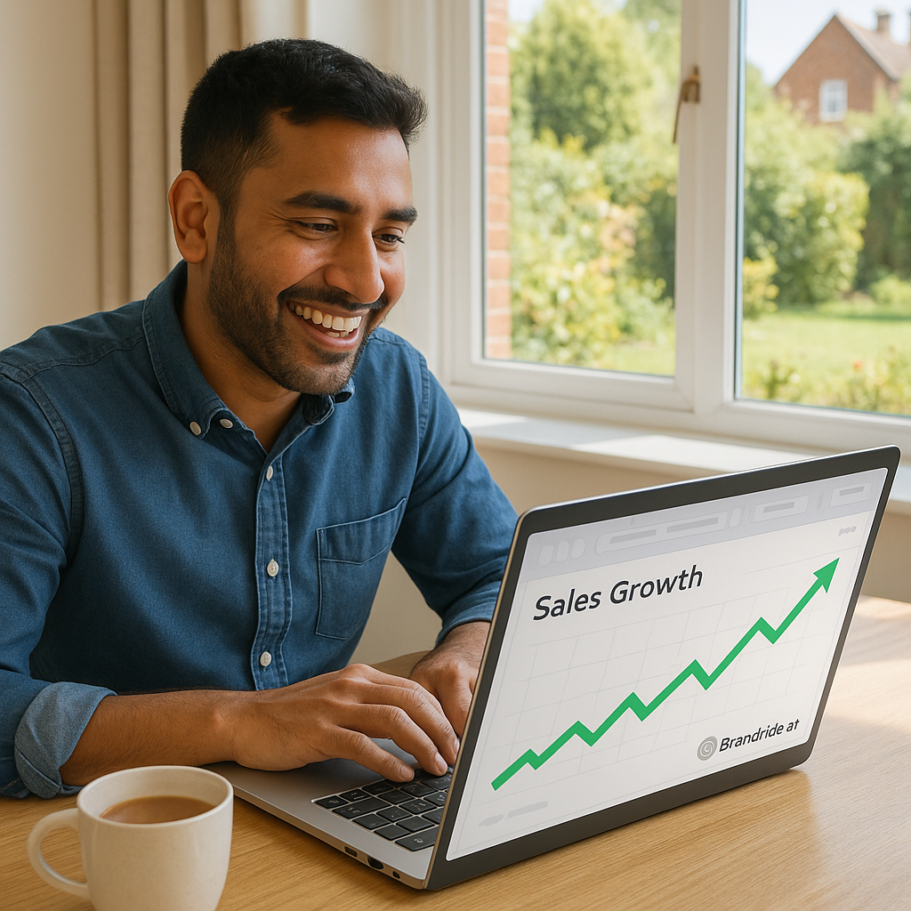 Amazon seller success story with brandtideai.com
